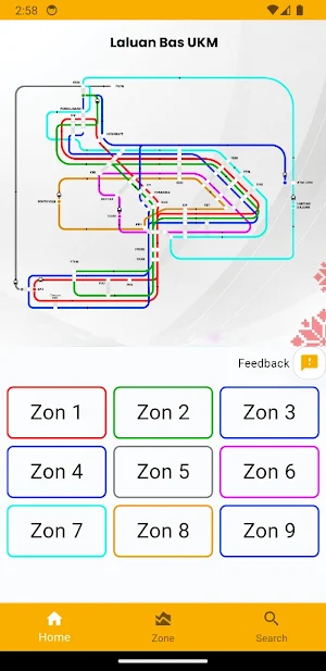 MyUKM Smart Bus Screenshot 1