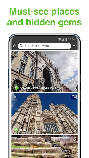Antwerp SmartGuide - Audio Guide & Offline Maps Screenshot 2