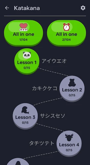 Japanese: Hiragana, Katakana Screenshot 3