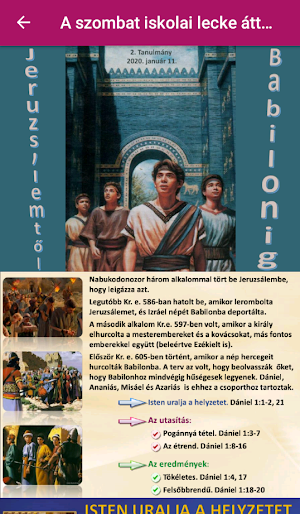 Hungarian Sabbath School Lesson Screenshot 2