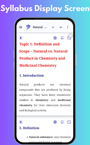 Natural Products Notes Screenshot 3