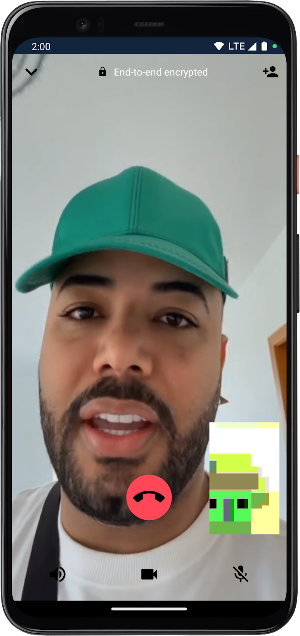 Hytalo Santos Chamada Falsa Screenshot 1