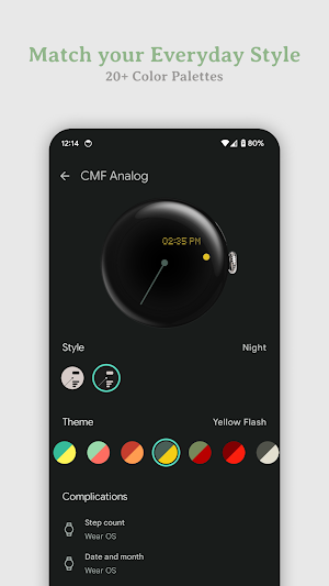 Retro Analog Watch Face Screenshot 2