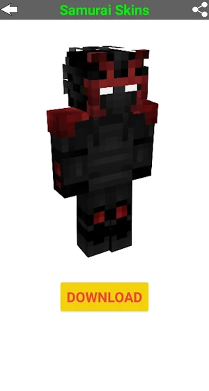 Samurai Skins For Minecraft Screenshot 3