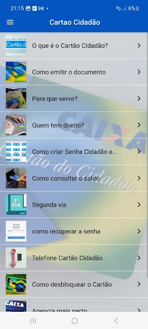 Cartão Cidadão Guia Screenshot 0