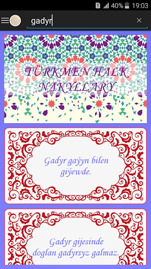 TÜRKMEN HALK NAKYLLARY Screenshot 2