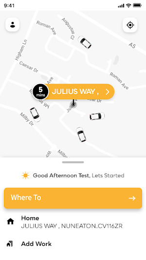 ASK TAXI Screenshot 1