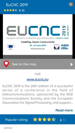 EuCNC 2019 Screenshot 2