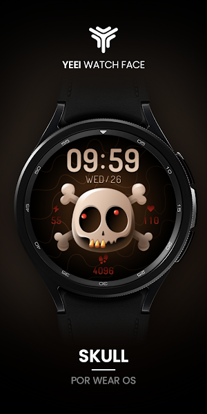 Skull Watch Face Screenshot 0