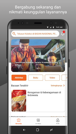 Basarnas Knowledge Center Screenshot 1