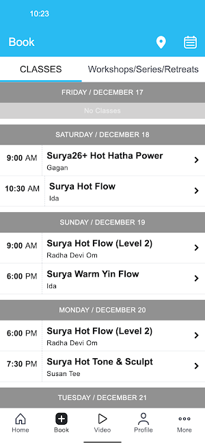 Surya Yoga Screenshot 1