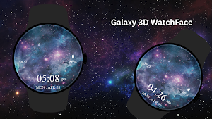 Galaxy 3D Watch Face Screenshot 1