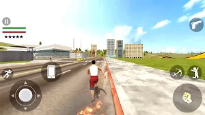 Rope City Gangster Driving Screenshot 2