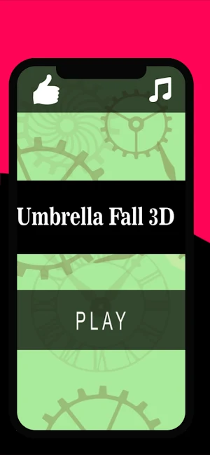 Umbrella Fall 3D Screenshot 3
