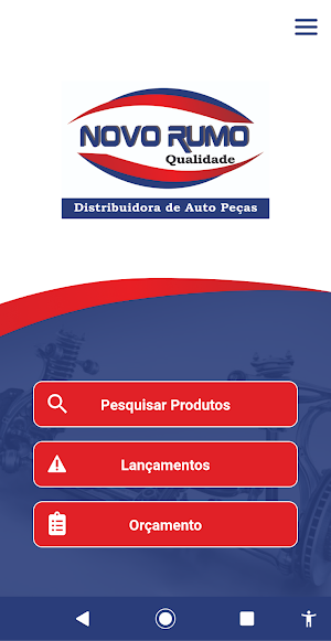 Novo Rumo Distribuidora - Catálogo Screenshot 0