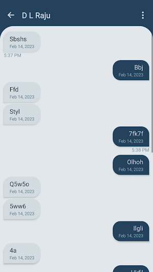 ChatPeek :View whatsapp .txt Screenshot 3