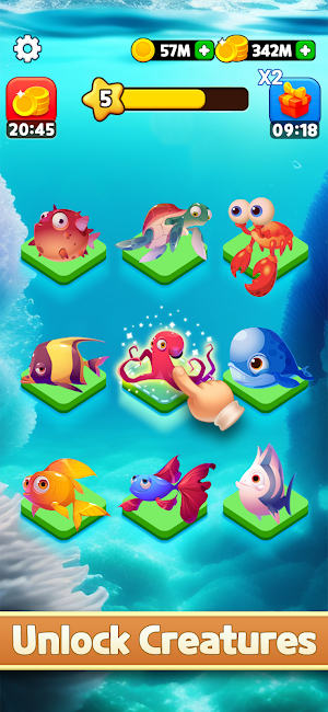 Fish Match:Merge Blast Screenshot 1