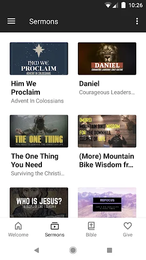 Grace City Church Mobile Screenshot 1
