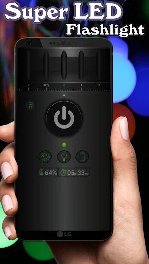 Super Color LED Flashlight, Shake Flashlight 2021 Screenshot 3