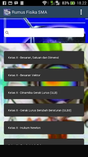 Rumus Fisika SMA Screenshot 2