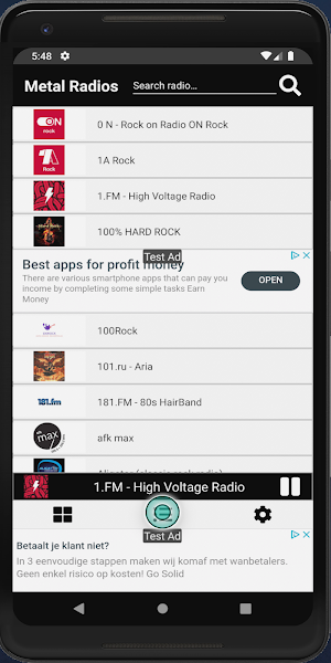 Metal Radios Screenshot 2