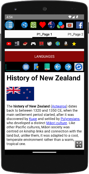 History of New Zealand Screenshot 1