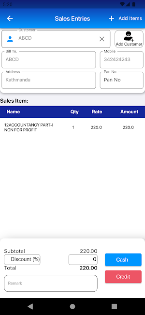 Webmart Pos Screenshot 2