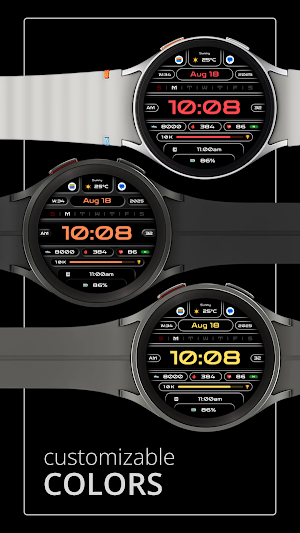 DADAM109: Fitness Watch Face Screenshot 1