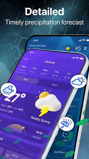 Weather Live - Daily & Radar Screenshot 3