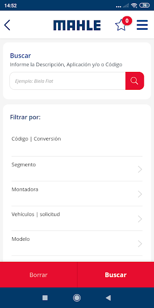 Mahle Argentina - Catálogo Screenshot 1