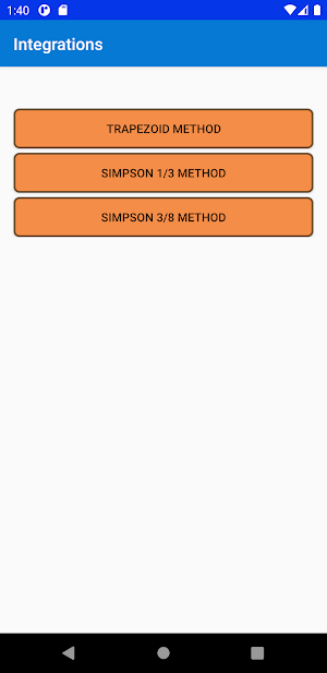 Numerical Methods Screenshot 2