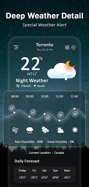 Weather Screenshot 2