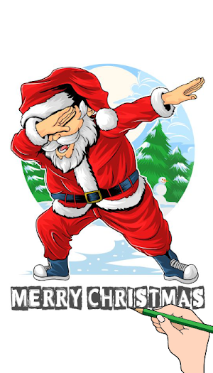 Santa claus game glitter Screenshot 0