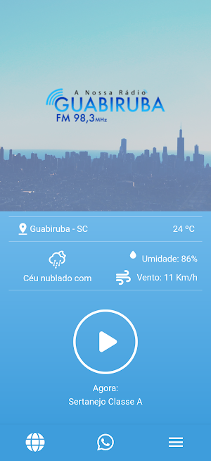 Guabiruba FM Screenshot 1