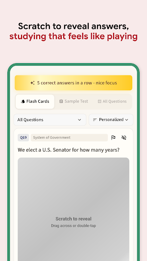 US Citizenship Test 2026 Pass Screenshot 2