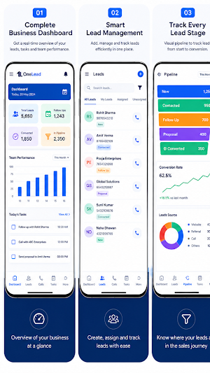 OneLead – CRM & Lead Manager Screenshot 0