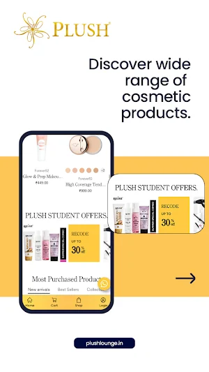 Plush Online Beauty Shopping Screenshot 1