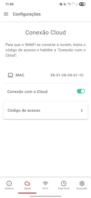 WebFi Connect Screenshot 3