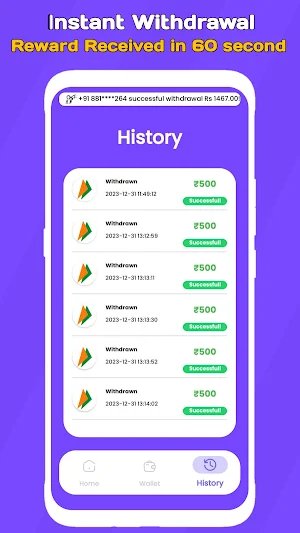 Rupee Quiz - Cash Earning Apps Screenshot 3