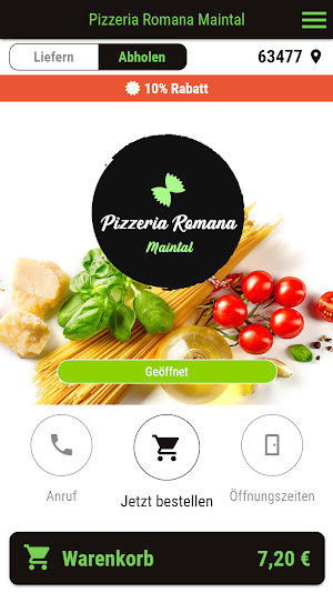 Pizzeria Romana Maintal Screenshot 0