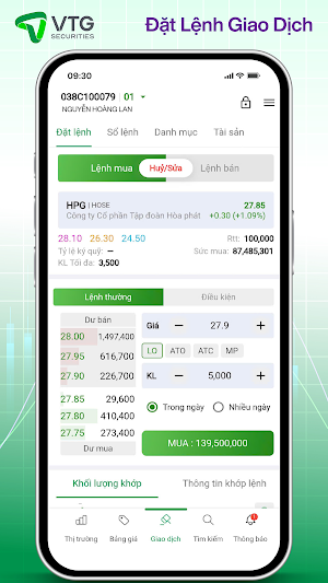 VTG Trading Screenshot 1