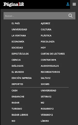 Página/12 Screenshot 1