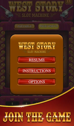 West Story Slot Machine Screenshot 3