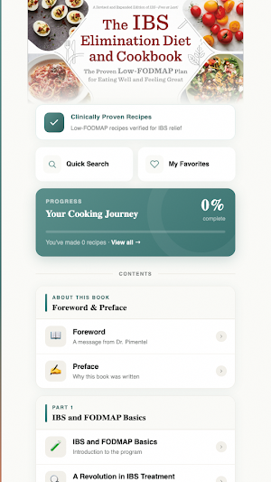 IBS Diet - Low-FODMAP Recipes Screenshot 1