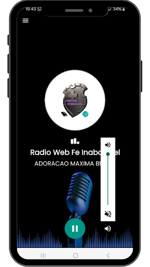 Rádio Web Fé Inabalável Screenshot 3