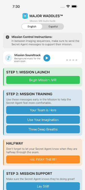 Major Waddles Audio Guide Screenshot 1