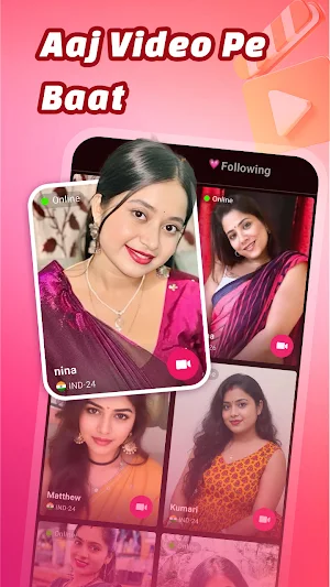 Chamat – Video Chat & Calls Screenshot 1