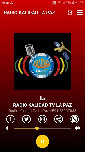 RADIO KALIDAD TV LA PAZ Screenshot 1