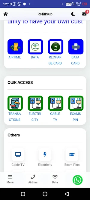 Refillsub Screenshot 3