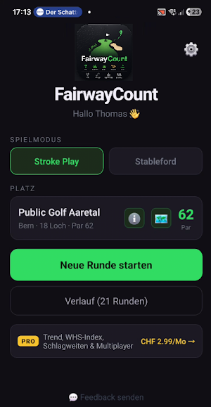 FairwayCount – Golf Scorecard Screenshot 3